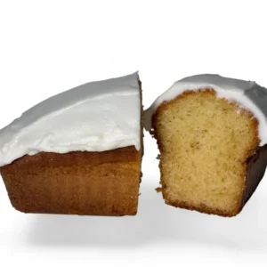Budín de limón con cobertura de glasé, Dibble