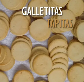 Galletitas de maicena tipo tapitas, Dibble
