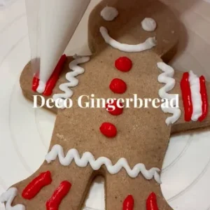 Hombrecito de jengibre decorado, Dibble