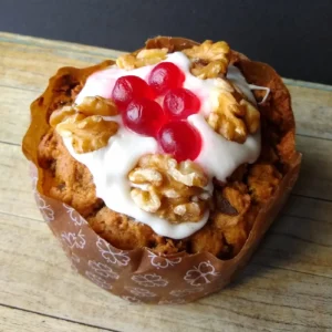 Torta galesa con nueces y cerezas, Dibble